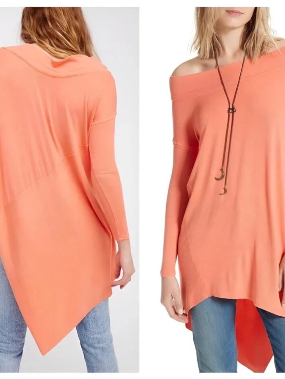 NWT Free People We The Free Asymmetrical Tunic Top Size S